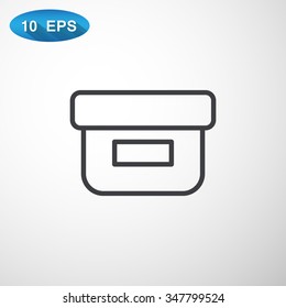 food container icon