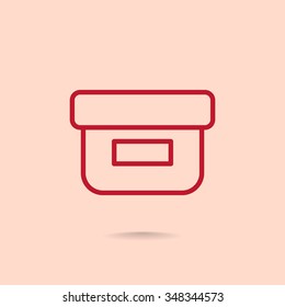 food container icon