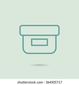 food container icon