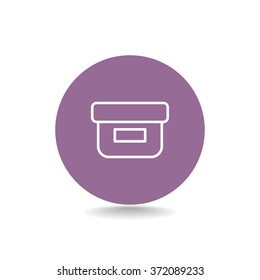 food container icon