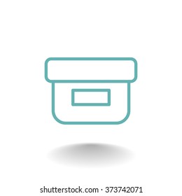 food container icon