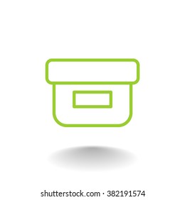 food container icon
