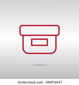 food container icon