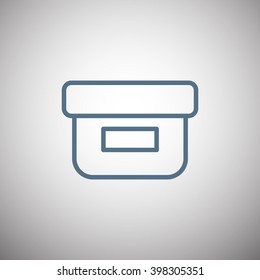 food container icon