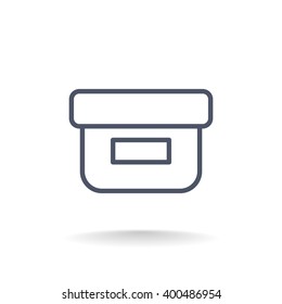 food container icon