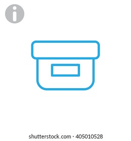 food container icon
