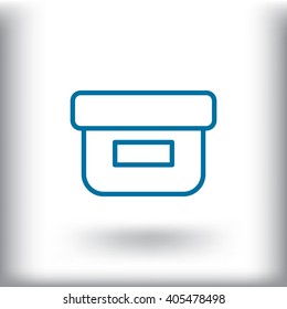 food container icon