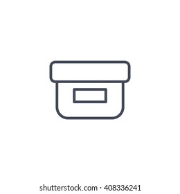 food container icon