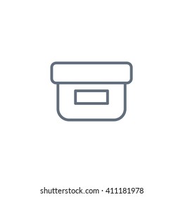 food container icon