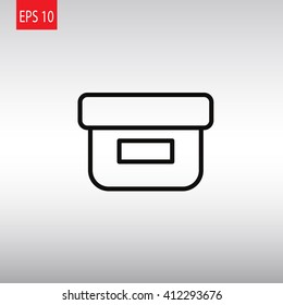 food container icon
