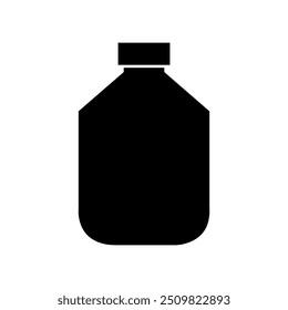 Food container icon illustrated on background