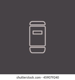  Food container icon Vector.