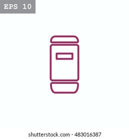  Food container icon Vector.
