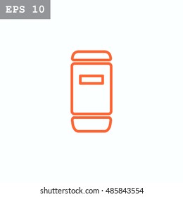  Food container icon Vector.