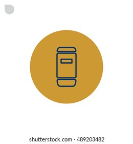  Food container icon Vector.