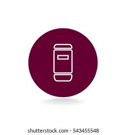 Food container icon Vector.
