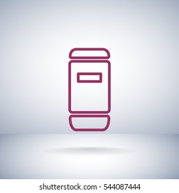  Food container icon Vector.
