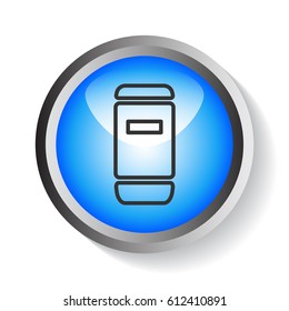  Food container icon Vector.