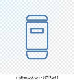  Food container icon Vector.