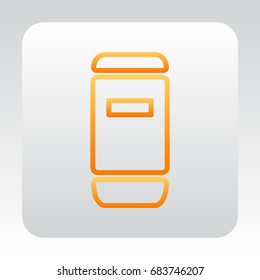  Food container icon Vector.