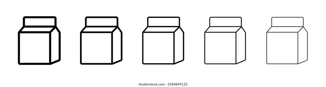 food container icon Vector logo sign