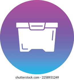 Food Container vector icon. Can be used for printing, mobile and web applications.
