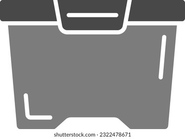 Food Container vector icon. Can be used for printing, mobile and web applications.