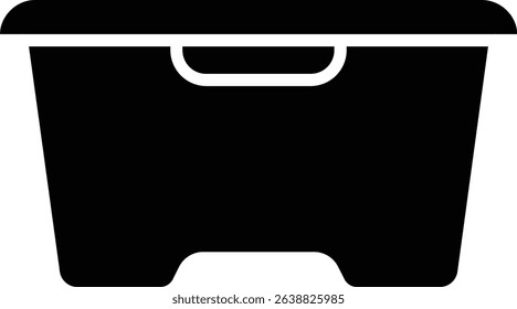 Food Container vector icon. Can be used for printing, mobile and web applications.