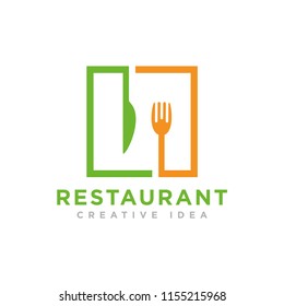 Food and Cook Logo template