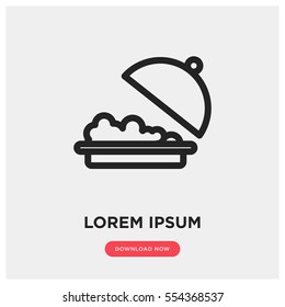 Food cook vector icon