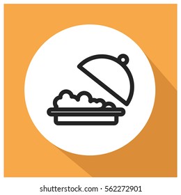 Food cook vector icon