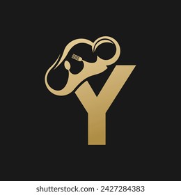 Food and cooking logo design with premium concept letter Y