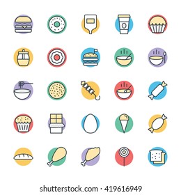 Food Cool Vector Icons 1