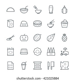 Food Cool Vector Icons 12