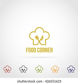 Food Corner Logo Icon