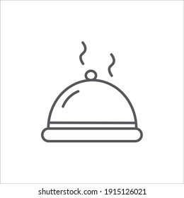 Food court icon outline food court vector icon.