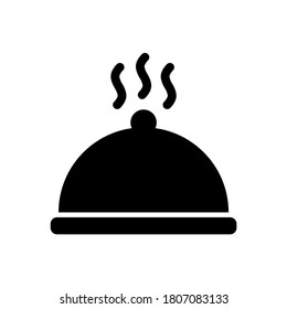 Food courts icon, fast food, logo isolated on white background