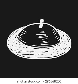 food cover doodle