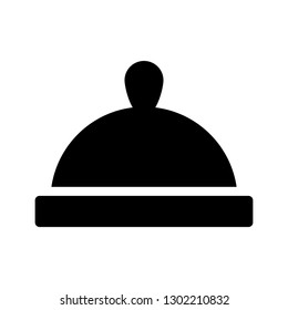 food cover glyph icon