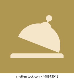 Food Cover Icon. Eps-10.