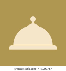 Food Cover Icon. Eps-10.