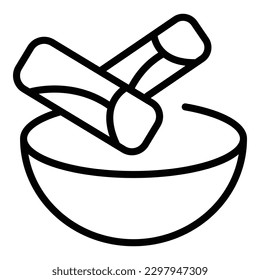 Food cuisine icon outline vector. Azerbaijan arabian. Indian dish