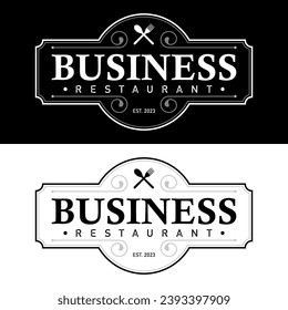 FOOD CULINARY BUSINESS LOGO TEMPLATE