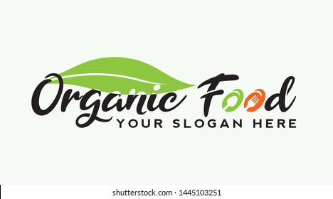 food culinary logo with love sign or heart concept. cooking icons. organic food emblem . restaurant creative symbols. food. vector illustration element