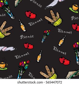 food cute cartoon vector 