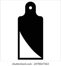 food cutting board icon icon silhouette