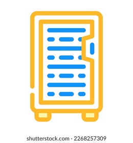 food dehydrator color icon vector. food dehydrator sign. isolated symbol illustration