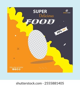 Food Delicious Flyer design Template