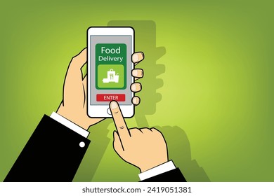 Food delivery application is an easy app to order foods.