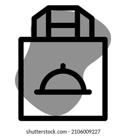 Food delivery to avoid the contact of coronavirus in the restaurant